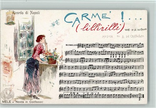 Napoli carmen firmato p - -,