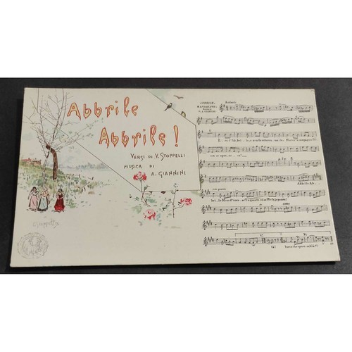 Cartolina illustratore - cartolina, p