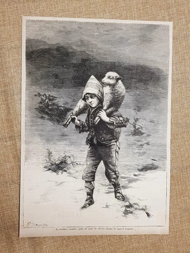 Pecorella smarrita quadro - smarrita,