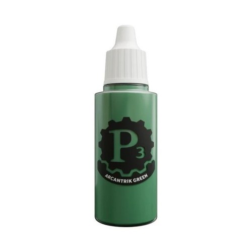 Arcantrik green p3 paints - arcantrik,